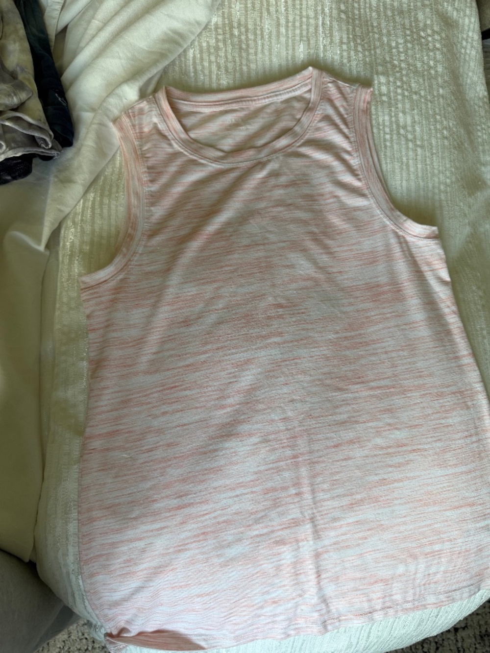 Athleta Pink Heathered Sleeveless Tank Top – XS Petite